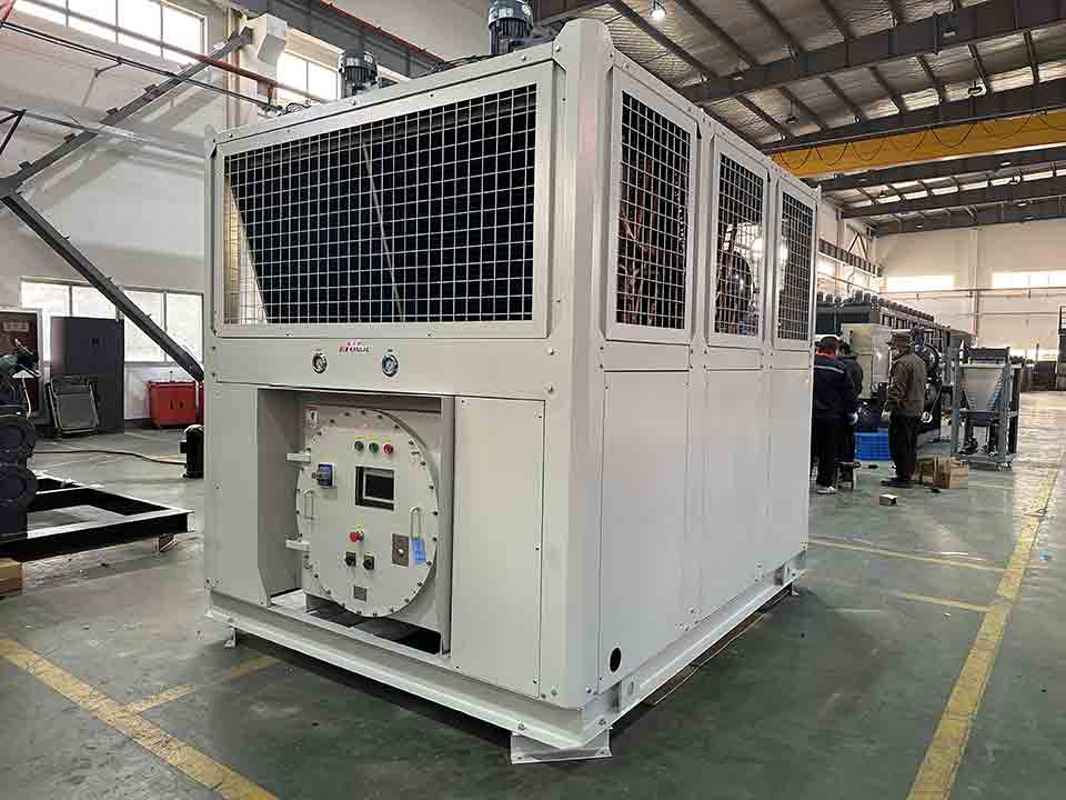 反應釜復疊式冷凍深冷機組